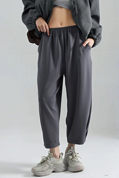 Hiccup Modal Textured Shalwar Trousers Berşan Collection