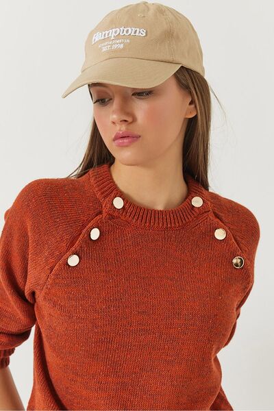 Hiccup Bianco Lucci raglan knitted sweater