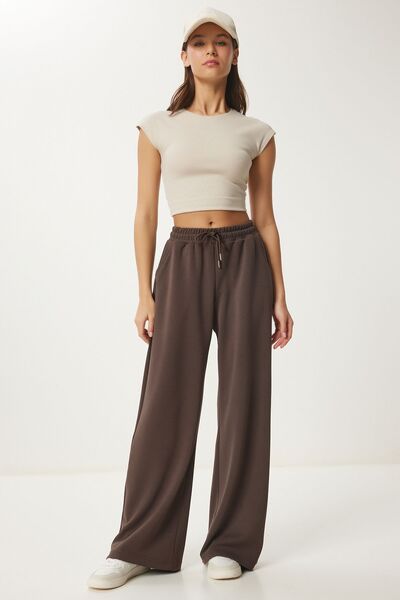 Hiccup ISTANBUL Modal Wide Leg Sweatpants