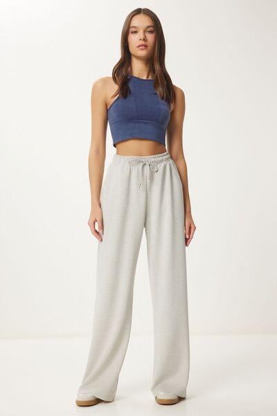 Hiccup ISTANBUL Modal Wide Leg Sweatpants