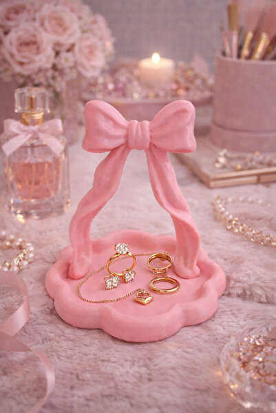 Miolette Bow Zarif Fiyonk Takı Standı (14x14)