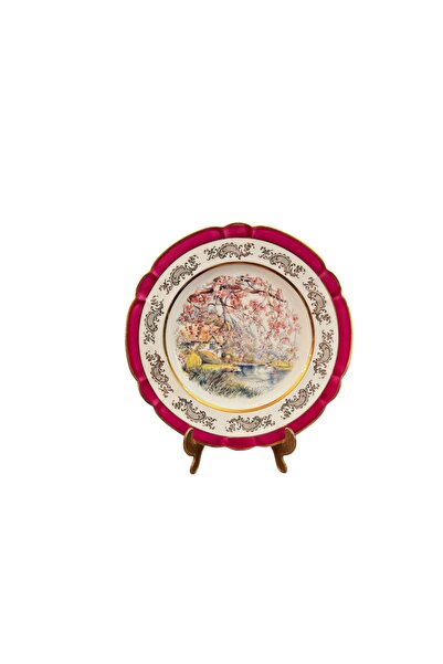 tayfuntufan antika koleksiyon French Limoges Porcelain Decorative Plate - 25 ...