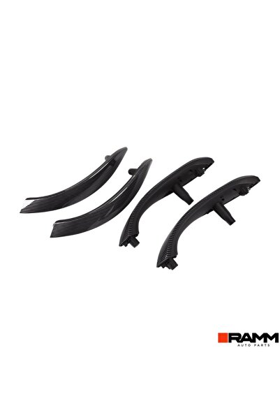 Universal BMW 3 Serisi F30 2013-2018 Kapı Kolu Kaplaması Seti - Alt + Üst - K...