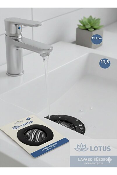 JASPER Paslanmaz Çelik Evye Süzgeci 11,5 Cm