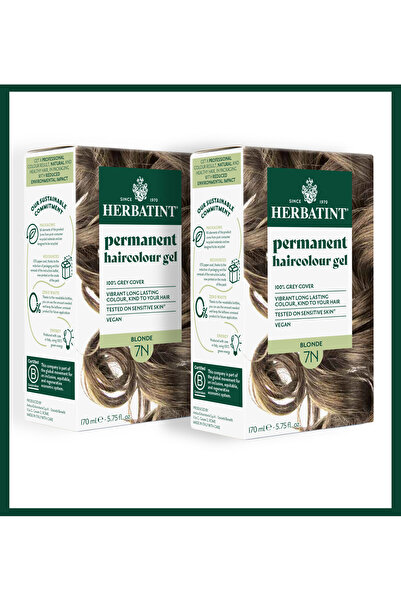 Herbatint Saç Boyası 7N Blond - Blonde 170 ml X 2Lİ