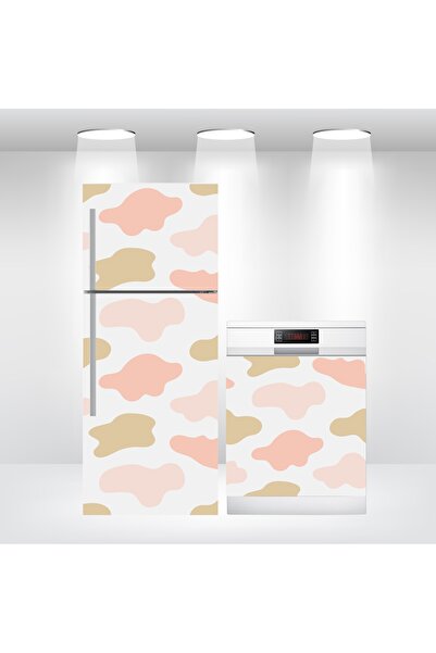 Bigaimaj Folie autoadezivă pentru ușă frigider și mașină de spălat vase, cu m...