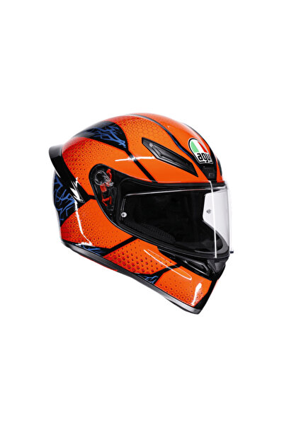 AGV K1 S Speedarmor Black Orange Blue Kapalı Kask
