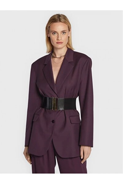 Patrizia Pepe Oversize Purple Jacket size 42IT