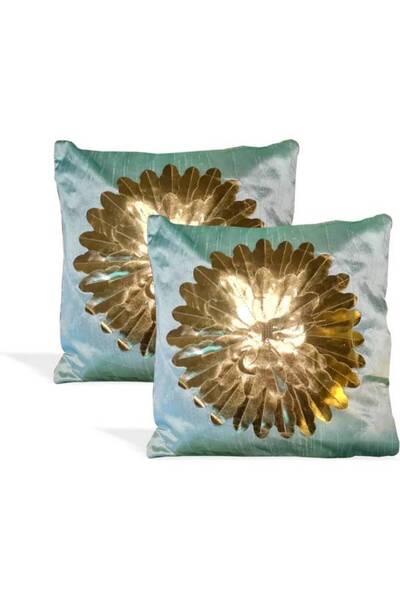 YD Green Stylish Cushion Covers (5 PCs) – Elegant Home Decor Premium Quality