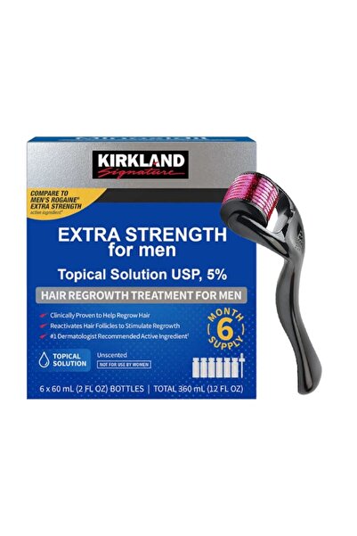 Kırkland Set tratament pentru creșterea și repararea părului, 6x60ml, pentru ...