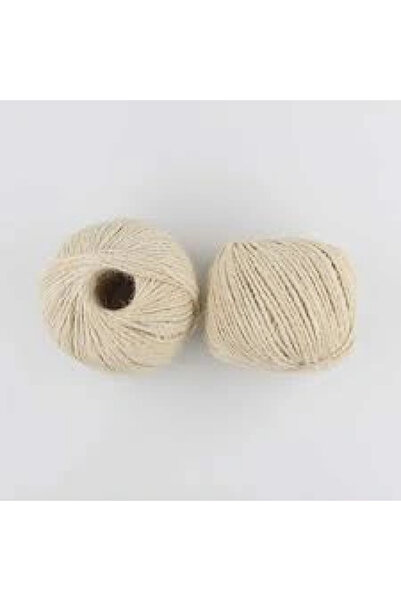 JUTBURADA Jütburada Cream Jute Yarn 5 Pieces 500 Grams Straw Yarn Twine Yarn ...