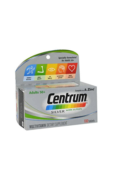 Centrum Silver Multivitamin & Multimineral Supplement with Lutein for Adults ...