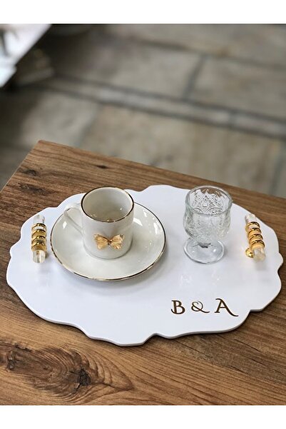Denseden Lettered Groom Tray Groom Cup Girl Request Custom Set