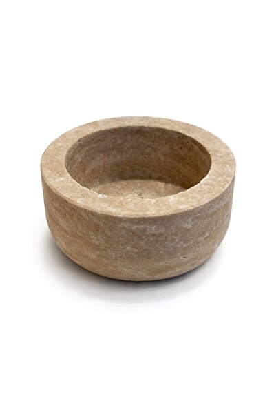 Modestmar Natural Travertine Bowl