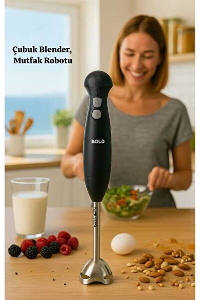 ÇEÇEN HOME 2 Kademeli Çubuk Blender, Mutfak Robotu 400W