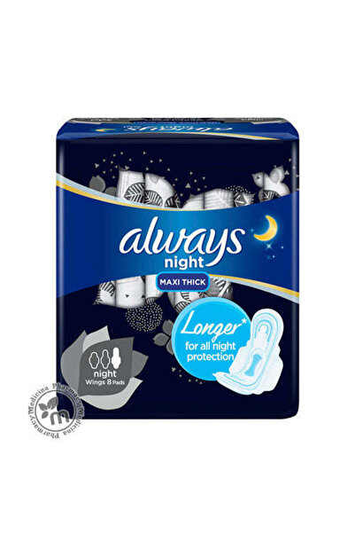 Always DreamZzz Maxi Thick Night Pads with Wings