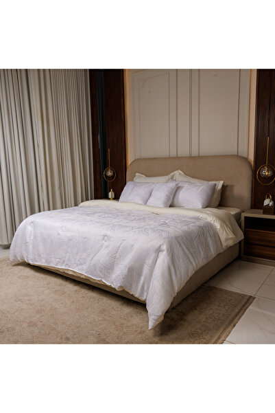 FoamZone 10-Piece Microfiber Jacquard Comforter