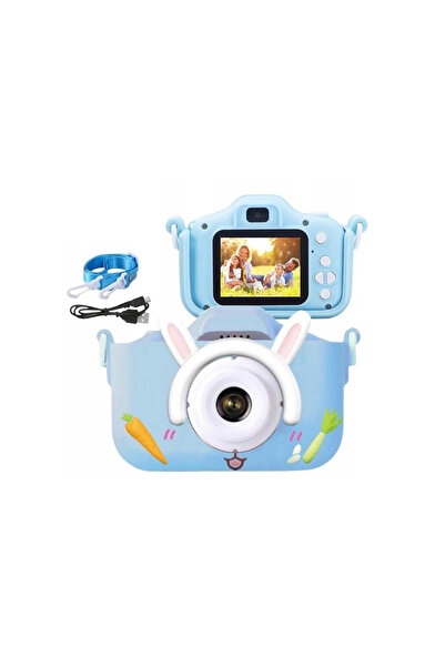 trendyhome Camera foto digitala pentru copii, 1080mp, 10x5x7cm, Silicon, Auto...