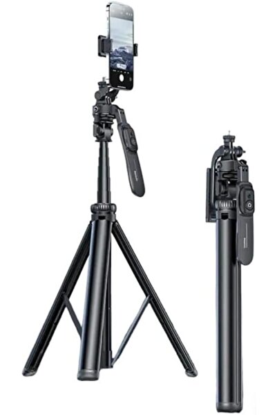 Yesido SF17 Multifunctional Retractable Metal Tripod Stand Selfie Stick