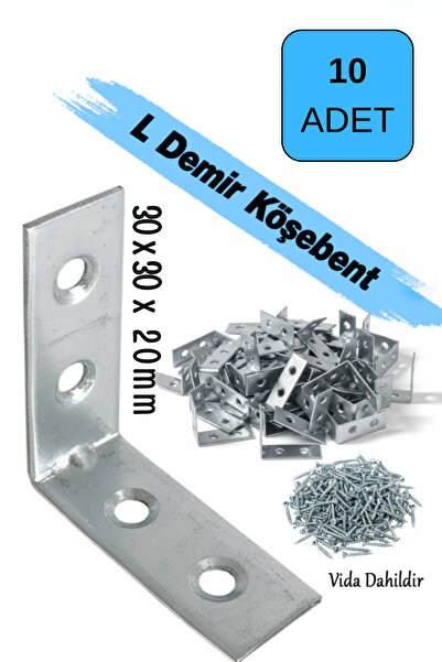 NVT YAPI İNŞAAT Mobilya Eşya Dolap Duvara Sabitleyici Köşebent Bağlantı Apara...