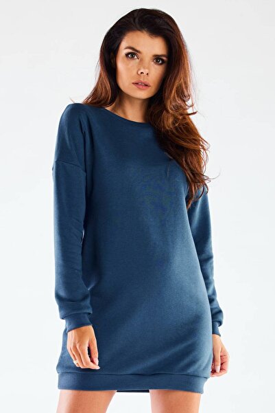 Awama Dress M271 - Blue - L