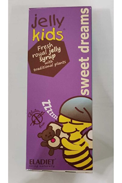 Eladiet شراب جيلي كيدز سويت دريمز رويال جيلي المكمل الغذائي بنكهة الفواكه مع ...
