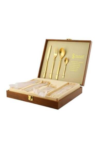 Alsaif Home Cutlery Bag – 24 Pieces | Al Saif Home