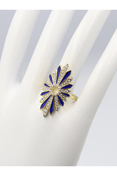 byozanyılmaz Handmade Mineli Design Adjustable Ring