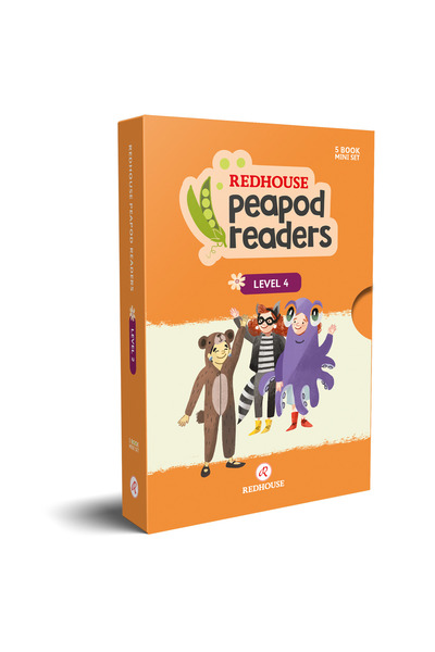 Redhouse Kidz Redhouse Peapod Readers set engleskih priča -4 (proizvod u kutiji)