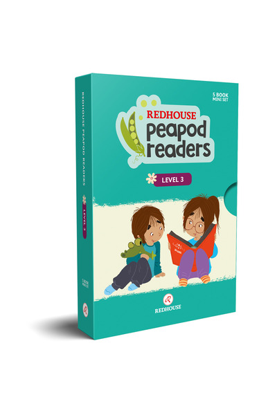 Redhouse Kidz مجموعة قصص ريدهاوس بييبود ريدرز الإنجليزية -3 (منتج معبأ في صندوق)