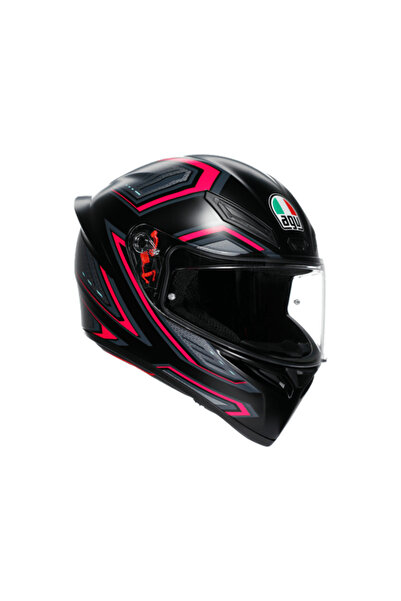 AGV K1 S E2206 Sling Matt Black Pink Kapalı Kask