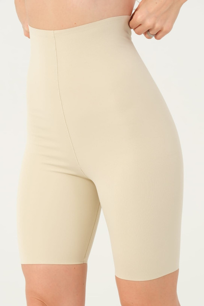 LİBELLA İÇ GİYİM Long Leg Seamless Lower Abdomen Belly Waist Hip Lifting Tigh...