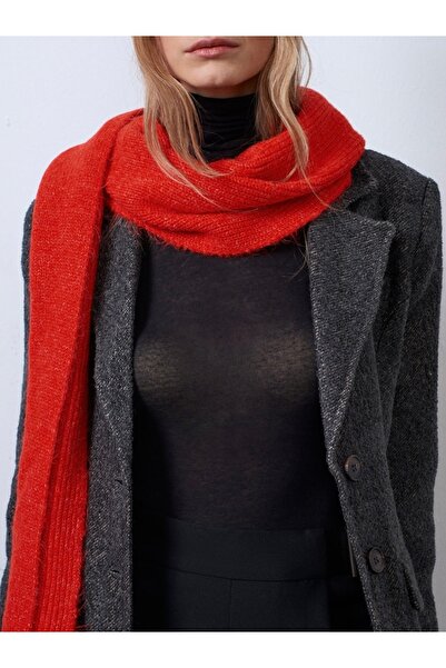 Noi Belis Women's Puffy Soft Textured Knitwear Scarf Aw25At0002