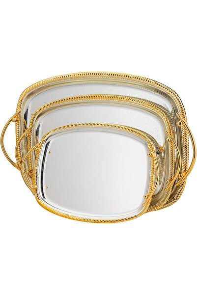 Generic Rectangular serving tray with side handles from Al Saif, a tray for s...