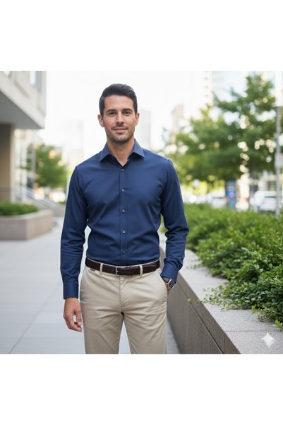 Fine Touch Premium Cotton Shirt |   Comfortable Fit, Stylish Design