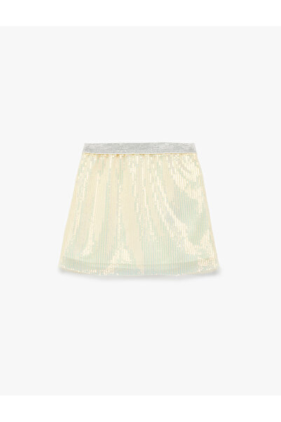 Koton Fusta cu paiete și talie elastică
