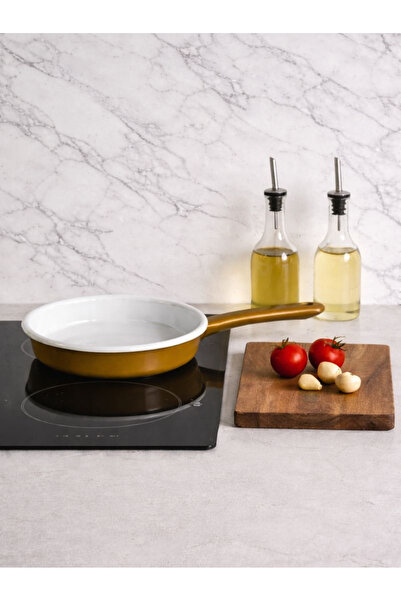 Elifle Enamel Pan 18 cm - Khaki
