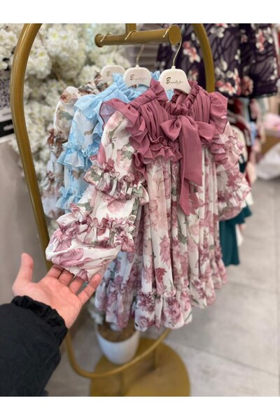 Miss Lorin Kids Chiffon Children's Dress