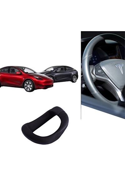 TESLA Model Y / Model 3 Direksiyon Tutma Ağırlığı - 2'li Set - Siyah
