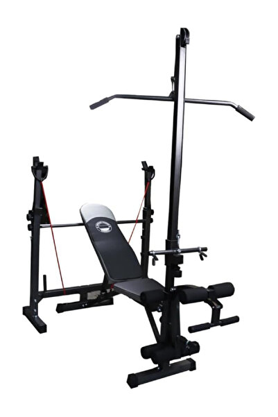 Marshal Fitness Exercise Bench with Heavy-Duty Steel Frame & High-Density Foa...