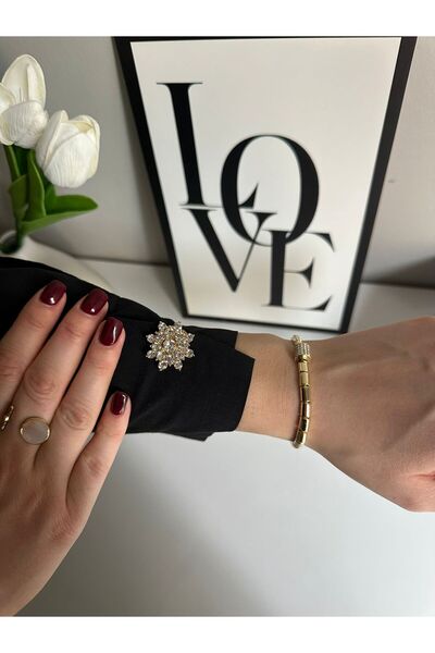 RENDA ACCESSORY Yıldız Tasarım Düğme Kapağı 2 Adet