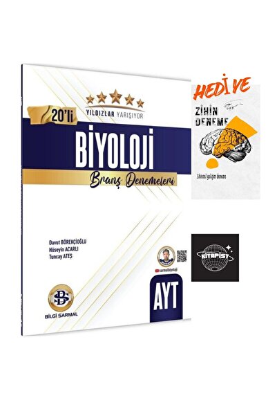 Karma Kitaplar Yıldızlar Yarışıyor AYT Biyoloji 20 li Branş Denemesi+ZİHİNDEN...
