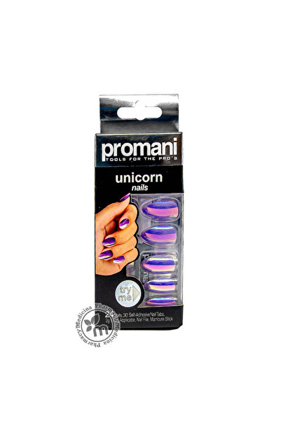 Promani REP PR5014 UNICORN MTALC STILETO NAIL LILA (D)