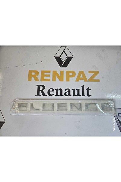 Yerli FLUENCE ARKA BAGAJ YAZISI 908890019R