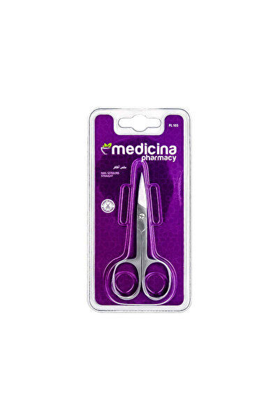 Beautytime Medicina Stainless Steel Straight Nail Scissors PL 103
