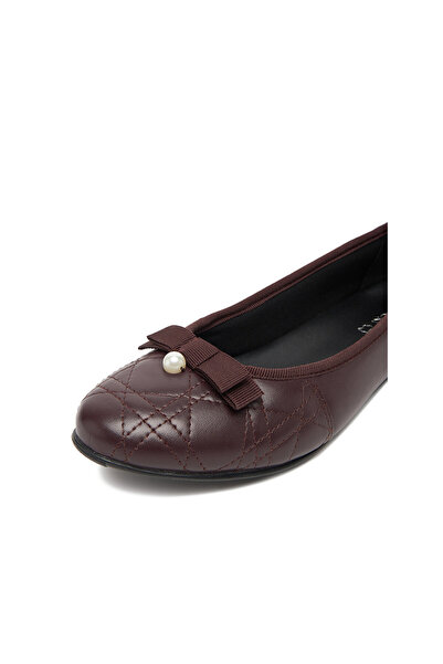 LASOCKI ballerina shoes woman burgundy CEO-RST-ERICA-20