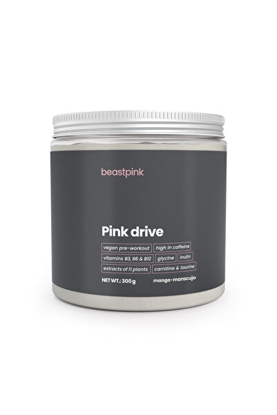 GymBeam Pink Drive - BeastPink, 300 g, mango maracuja