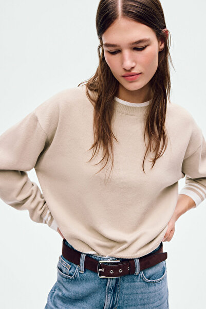 H&M Katlı Görünümlü Kazak