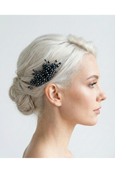 gelinmz Bridal Hair Comb with Dense Pearls and Crystal Stones – Handmade Hair...