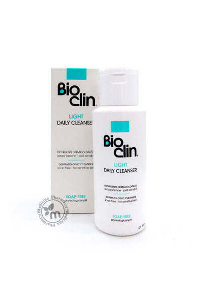 Bioclin غسول خفيف للوجه للاستخدام اليومي للبشرة الحساسة - خالٍ من الصابون